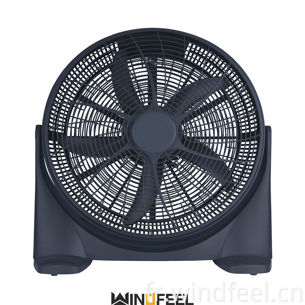 Ventilateur électrique 20 "pouces pp Refroidissement par air en plastique Ventilateur de boîtier de sol 20 pouces